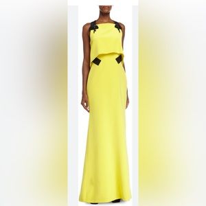 Carolina Herrera yellow dress